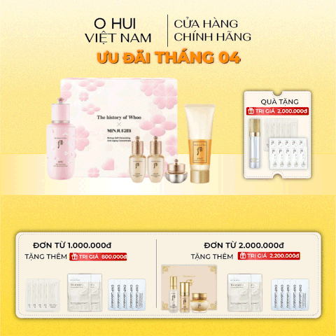 Bộ Tinh Chất Đông Y Whoo Bichup Self Generating Anti-Aging Concentrate Special Set