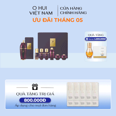 Bộ Tinh Chất Kiệt Tác Hoàn Lưu Cao Whoo Imperial Youth Recovery Serum Special Set