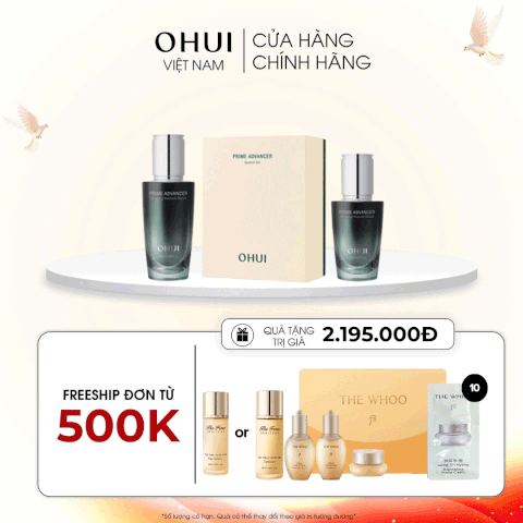 Bộ Tinh Chất Ohui Prime Advancer De Aging Ampoule Serum Special Set