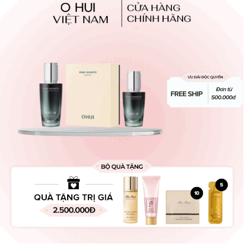 Bộ Tinh Chất Ohui Prime Advancer De Aging Ampoule Serum Special Set