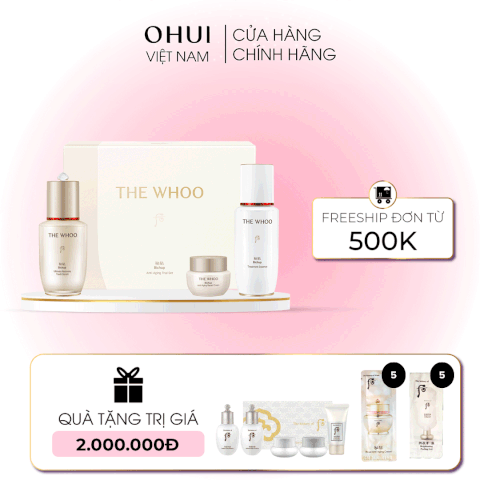 Bộ Tinh chất Trẻ Hóa Whoo Bichup Anti Aging Trial Set