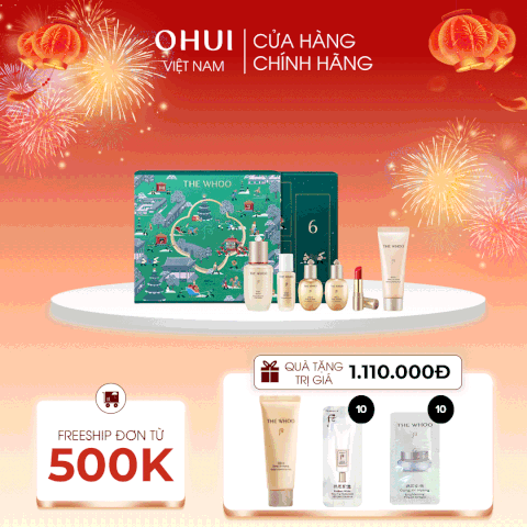 Bộ Tinh chất Trẻ Hóa Whoo Bichup Ultimate Recovery Youth Serum Advent Calendar