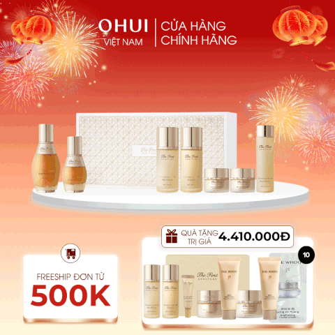 Bộ Tinh Chất Vàng Ohui The First Geniture Ampoule Advanced Set