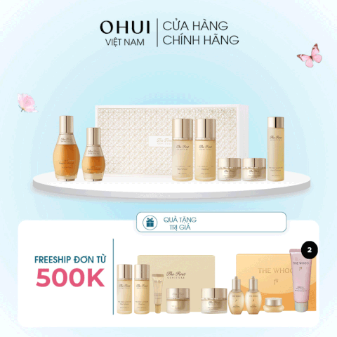 Bộ Tinh Chất Vàng Ohui The First Geniture Ampoule Advanced Set