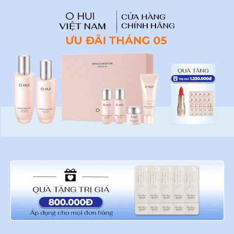 Bộ Dưỡng Ẩm Ohui Miracle Moisture 2pcs Special Set