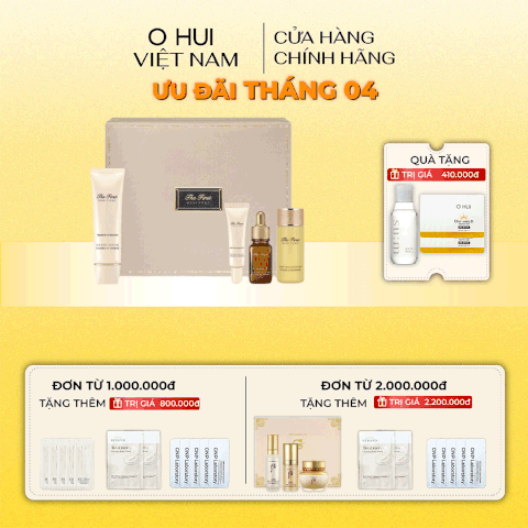 Bộ kem chống nắng dịu da và trẻ hóa Ohui The First Vitamin UV Defense