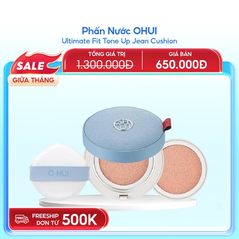 Phấn Nước Ohui Ultimate Fit Tone Up Jean Cushion