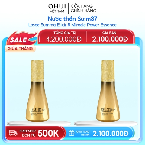 Nước thần Su:m37 Losec Summa Elixir 8 Miracle Power Essence