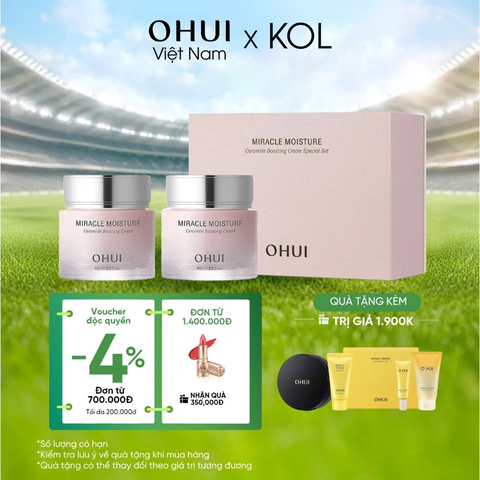 [KOL x OHUI] Bộ Kem dưỡng ẩm sâu OHUI Miracle Moisture Cream