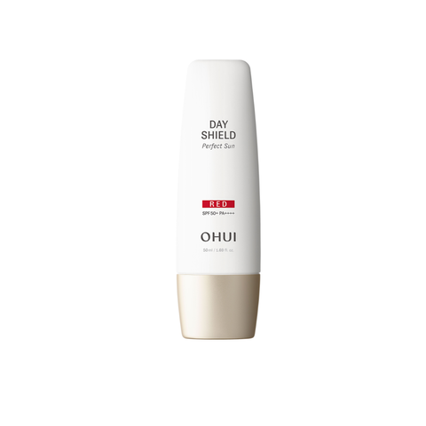 Kem chống nắng OHUI Day Shield Perfect Sun Red cho da dễ ửng đỏ