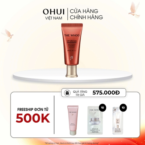 Kem Chống Nắng Whoo Đỏ UV Ultimate Red Vitamin Sunscreen SE 25ml
