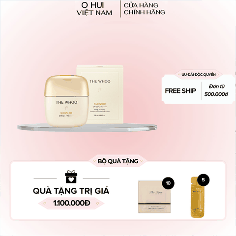 Kem chống nắng Whoo Gongjinhyang Sunquid Uv Protective Lotion