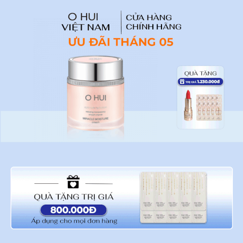 Kem dưỡng ẩm sâu OHUI Miracle Moisture Cream