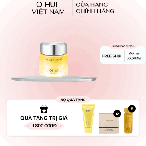 Kem Dưỡng Ohui Miracle Toning Glow Cream