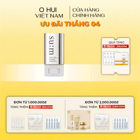 Lăn chống nắng Su:m 37 Sun-Away Velvet Sun Stick SPF50 18g