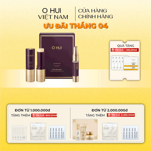 Thỏi Dưỡng Đa Năng Ohui Tím Ohui Age Recovery Ampoule Balm Special Set