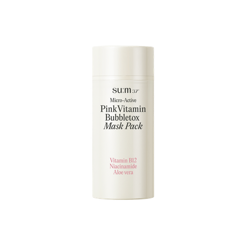 Mặt Nạ Sủi Bọt Sum37 Micro Active Pink Vitamin Bubbletox Mask Pack