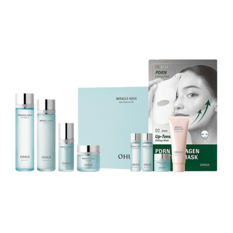 Bộ Sản Phẩm Dưỡng Da Cấp Ẩm Ohui Miracle Aqua Special Set