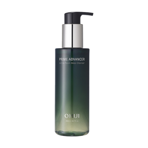 Sữa rửa mặt ngăn ngừa lão hóa sớm OHUI Prime Advancer Gel Cleanser