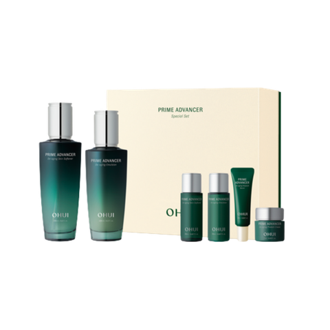 [KOL x OHUI] Bộ dưỡng ẩm củng cố làn da O HUI Prime Advancer 2PCS  Set