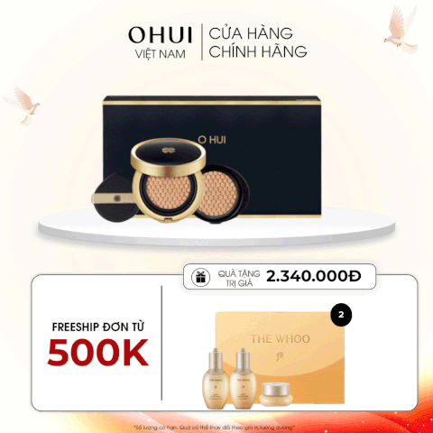 Phấn Nước Ohui Ultimate Cover Cushion Satin Finish Special Gift