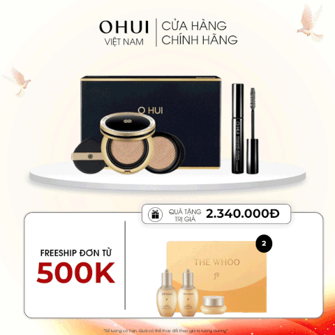 Bộ Phấn Nước Ohui Ultimate Cover Lifting Cushion Special Set