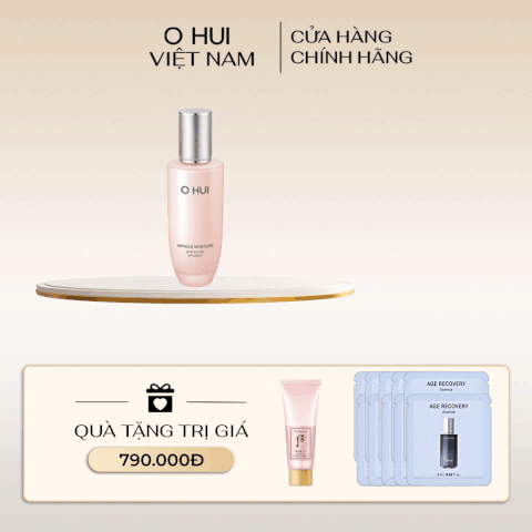 Sữa dưỡng da ẩm mượt OHUI Miracle Moisture Emulsion