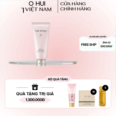 Sữa rửa mặt cấp ẩm Gongjinhyang Soo Hydrating Foam Cleanser