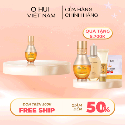 Tinh chất vàng 24K OHUI The First Geniture Ampoule Advanced