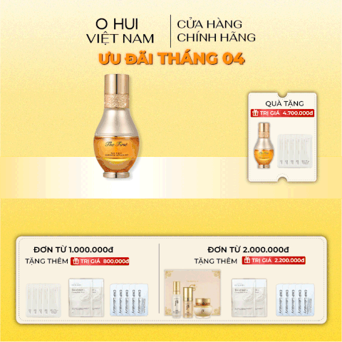 Tinh chất vàng 24K OHUI The First Geniture Ampoule Advanced