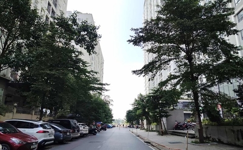 CV Kiến nghị phối hợp hỗ trợ xử lý tình trạng dừng đỗ xe lấn chiếm chiếm vỉa hè lòng đường Ecohome 3