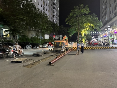 Vv Điều chỉnh tiến độ bảo dưỡng và hoàn thiện phần cấp nước hạ tầng chung Ecohome 3