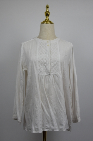 Áo babydoll cổ tàu