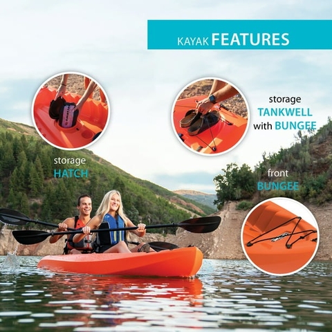 Thuyền Kayak giải trí đôi