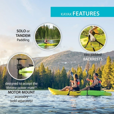 Thuyền Kayak màu vàng
