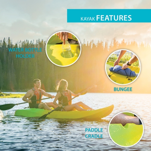 Thuyền Kayak màu vàng