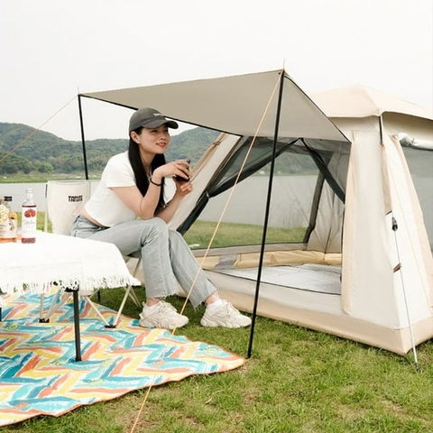 Lều Cắm Trại Gia Đình 3-4 Người Cho Chuyến Đi Gia Đình Bằng Ô Tô