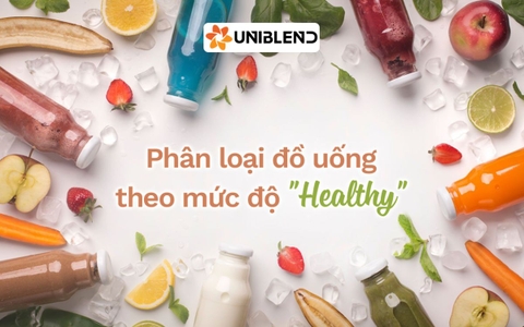 Phân loại đồ uống healthy theo từng mức độ khác nhau