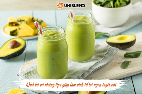 Quả bơ và những tips giúp làm sinh tố bơ ngon tuyệt vời