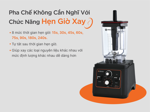 Máy xay sinh tố công nghiệp Uniblend UBS-712PLUS (model cũ: 712PLUS)