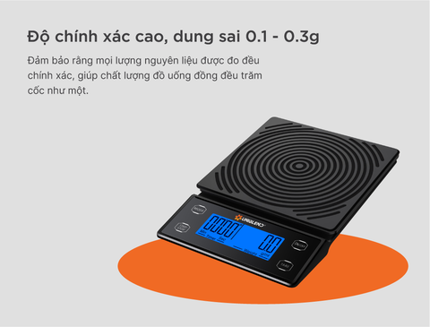 Cân điện tử hẹn giờ Uniblend DC-5000