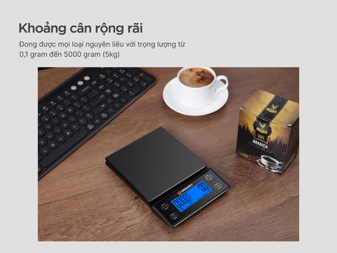 Cân điện tử hẹn giờ Uniblend DC-5000