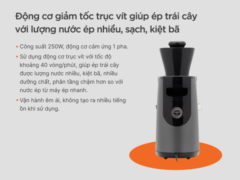 Máy ép chậm Uniblend UBE-250 (model cũ: E250)