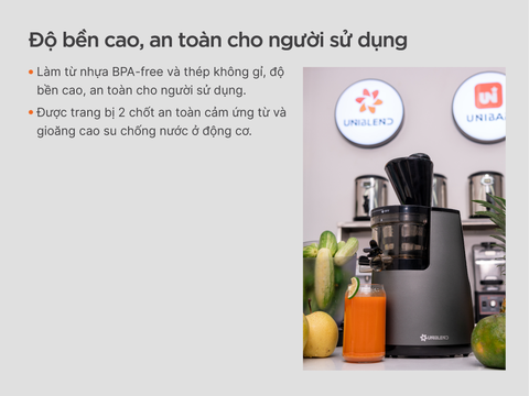 Máy ép chậm Uniblend UBE-250 (model cũ: E250)