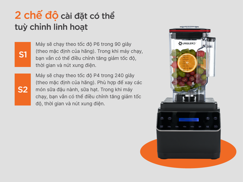 Máy xay sinh tố công nghiệp Uniblend One Touch