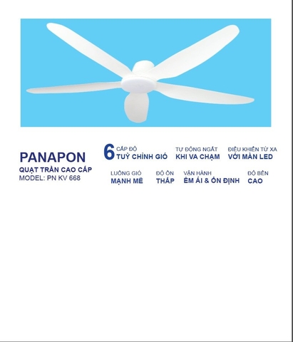 QUẠT TRẦN CAO CẤP PANAPON