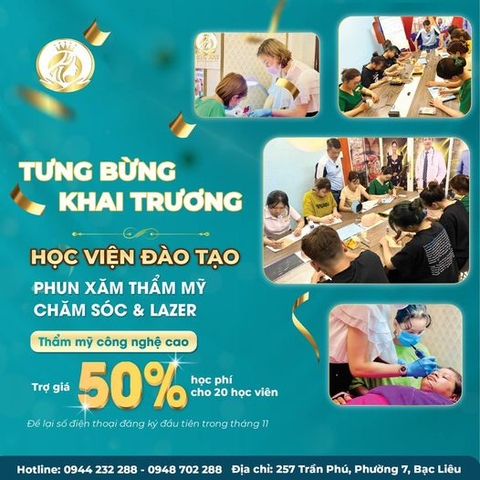 KHÓA HỌC PHUN XĂM THẨM MỸ CHUYÊN NGHIỆP 2024 ĐẢM BẢO VIỆC LÀM