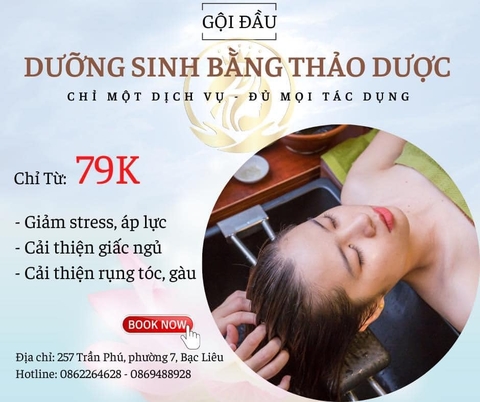 GỘI ĐẦU DƯỠNG SINH LÀ GÌ ? GỘI ĐẦU DƯỠNG SINH TẠI BẠC LIÊU Ở ĐÂU
