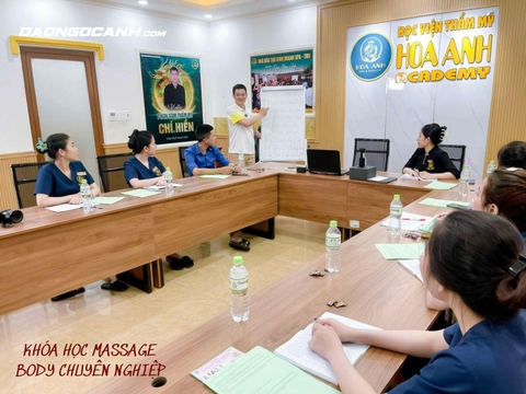 KHÓA HỌC MASSAGE BODY CHUYÊN NGHIỆP