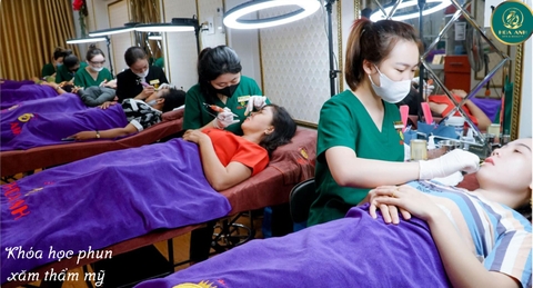 KHÓA HỌC PHUN XĂM THẨM MỸ